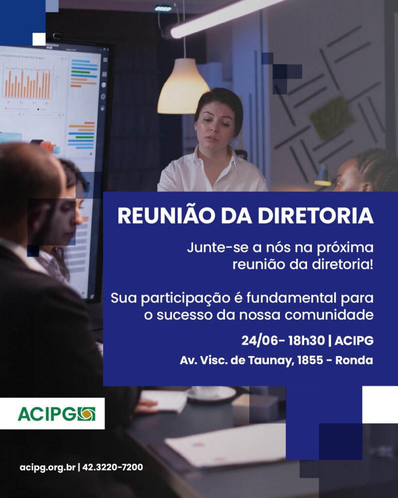 A Associação Comercial, Industrial e Empresarial de Ponta Grossa (ACIPG) debate o novo contrato do transporte público do município na próxima reunião de sua diretoria