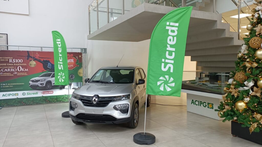 A campanha Natal Encantado da Associação Comercial, Industrial e Empresarial de Ponta Grossa (ACIPG) sorteia nesta quarta-feira (15) um carro 0 km