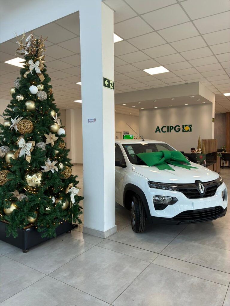A campanha Natal Encantado, promovida pela Associação Comercial, Industrial e Empresarial de Ponta Grossa (ACIPG), encerra sua edição 2025 com um grande evento nesta quinta-feira (15): o sorteio do carro zero quilômetro