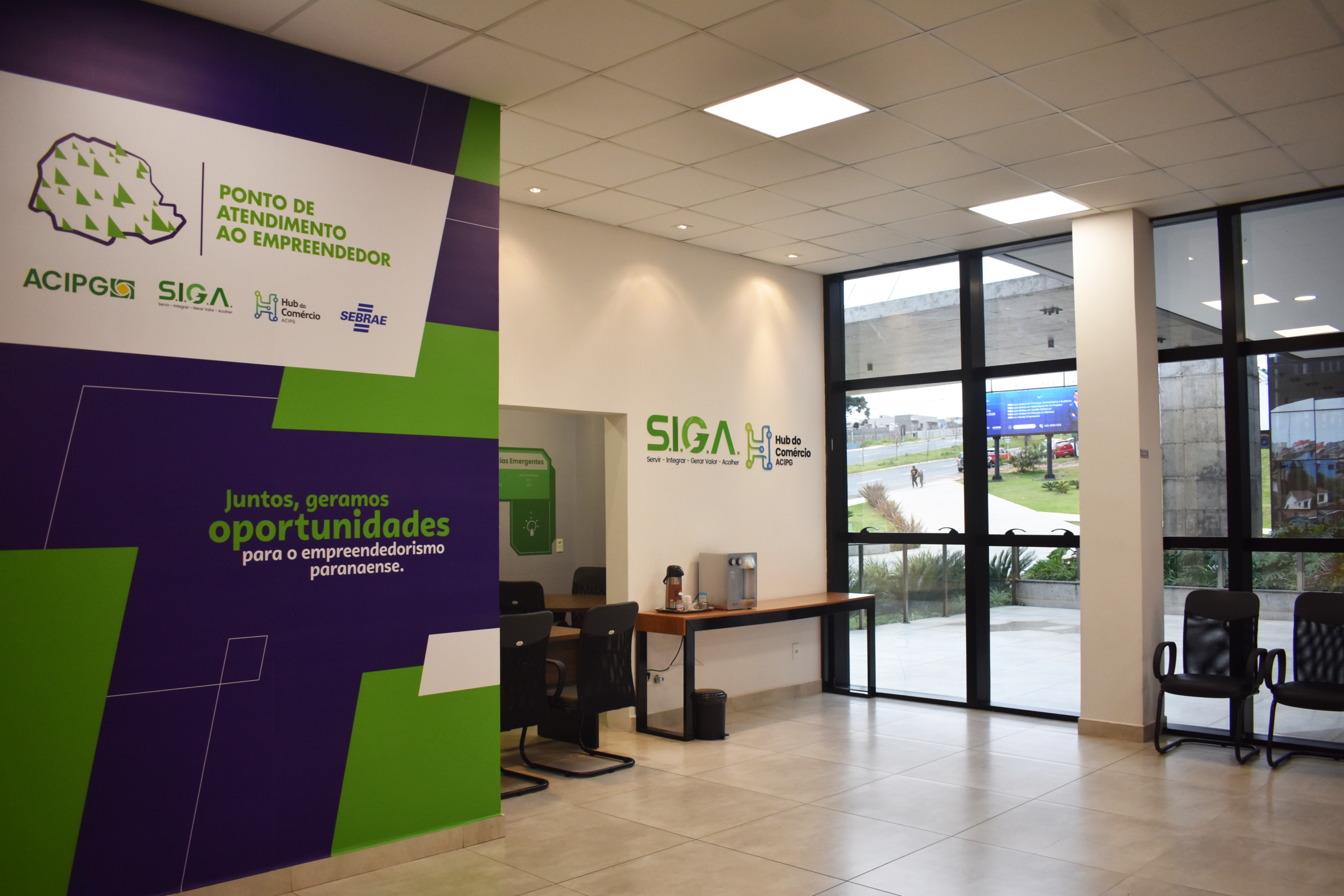 ACIPG inaugura a Sala SIGA, novo espaço de atendimento estratégico ao empresário